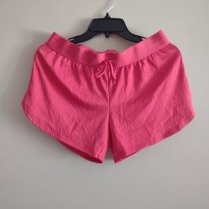 3/$20 athletic works • bright coral athletic shorts s